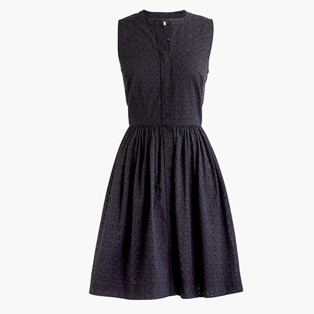 J. Crew Factory Eyelet Dress. Size 4. NWT.